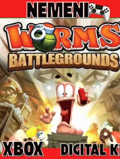 Купить Worms Battlegrounds XBOX SERIES ONE X/S КЛЮЧ