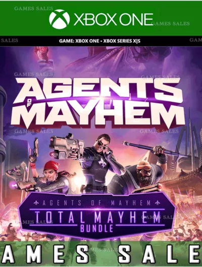Купить Agents Of Mayhem - Total Mayhem Bundle Xbox Ключ