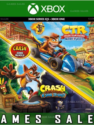 Купить Crash Bandicoot Bundle - N. Sane Trilogy + Ctr Nitro-Fueled Xbox One|XS Ключ