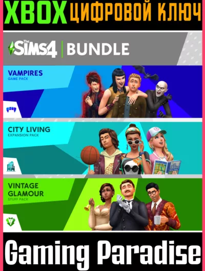 Купить The Sims 4 Коллекция: Жизнь В Городе , Вампиры И Г