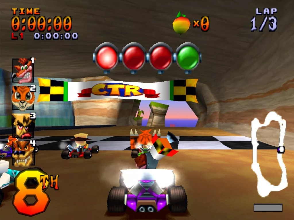 Купить ключ Crash Team Racing на Xbox выгодно