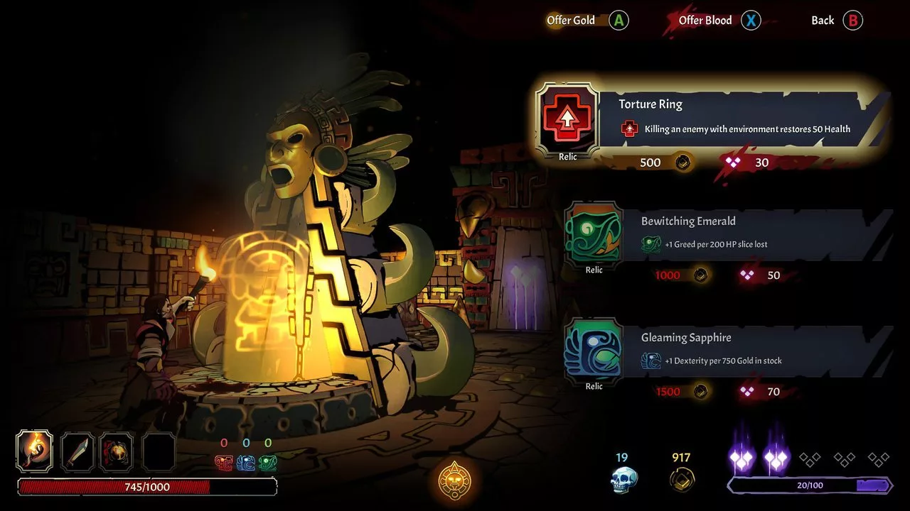 Заказать ключ Curse of the Dead Gods на Xbox